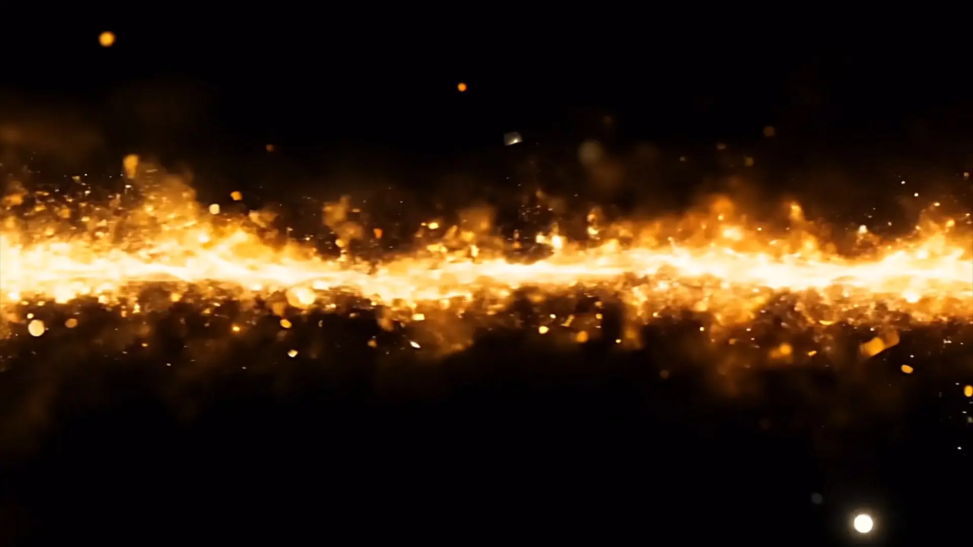 Dynamic Fire Burst Transition for Cinematic Logo Reveals and Titles Animation